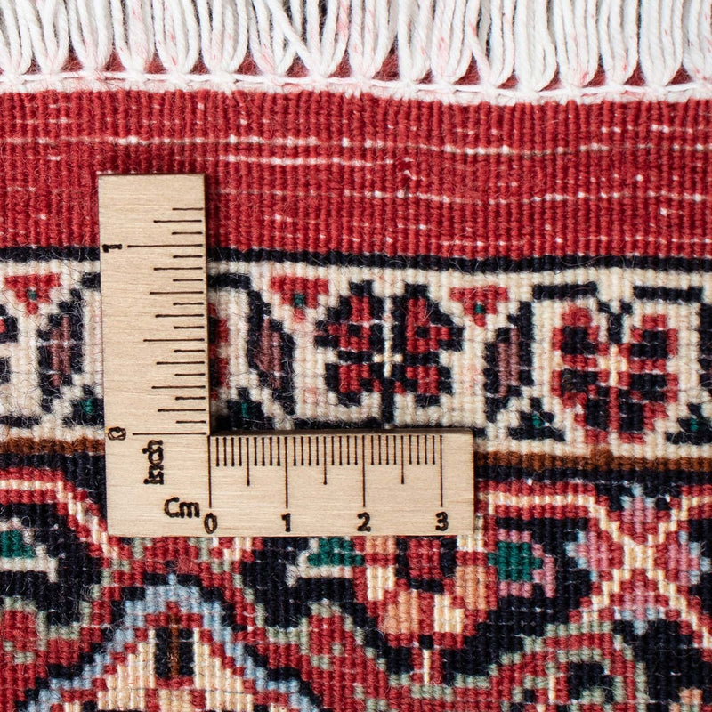 Alfombra de pasillo Alfombra persa - Bidjar - 198 x 101 cm - rojo