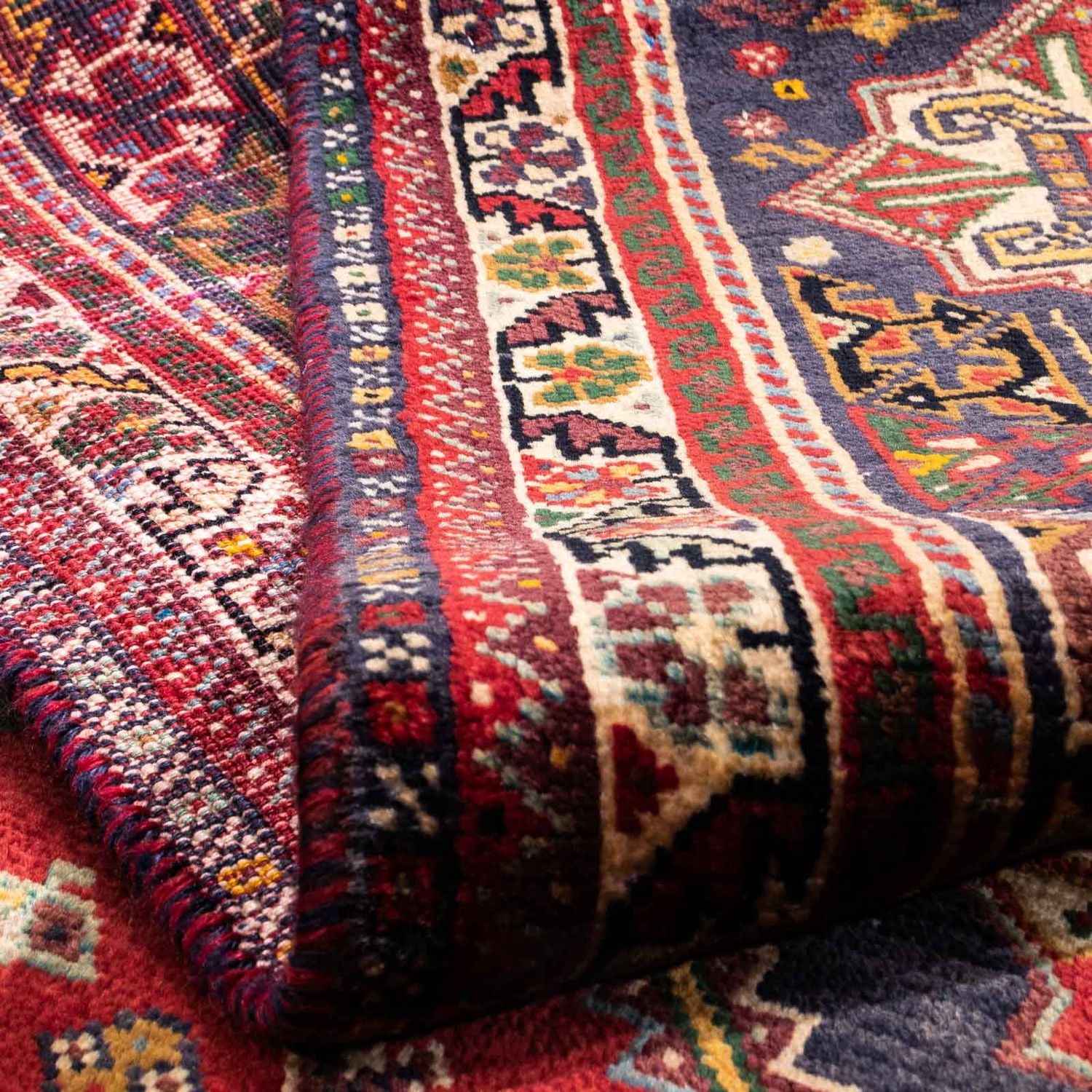 Alfombra persa - Nómada - 267 x 174 cm - rojo