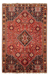 Qashqai Alfombra 163x252cm - Alfombra persa - Rectángulo / Rojo claro / 163 x 252 cm Rectángulo