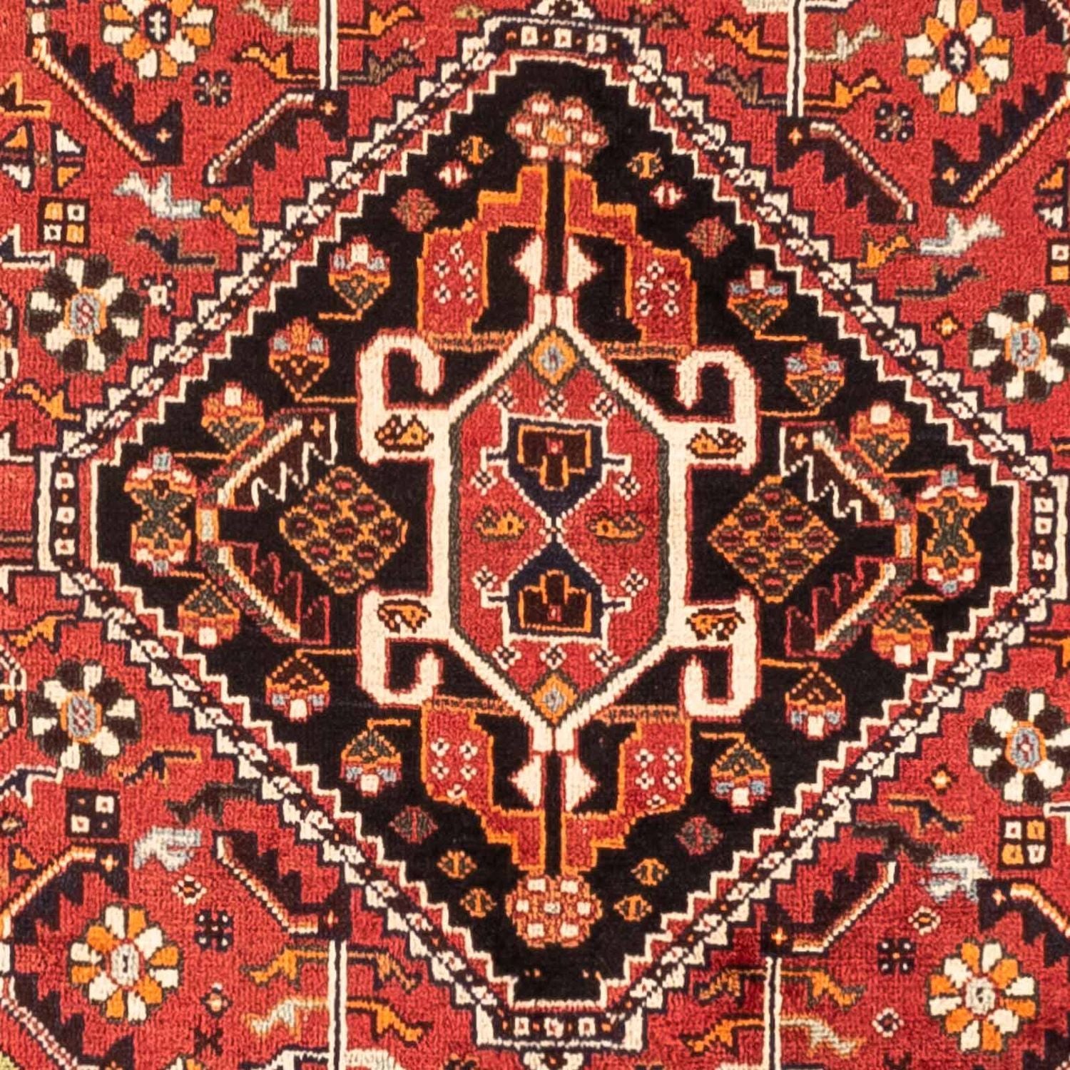 Alfombra persa - Nómada - 252 x 163 cm - rojo claro