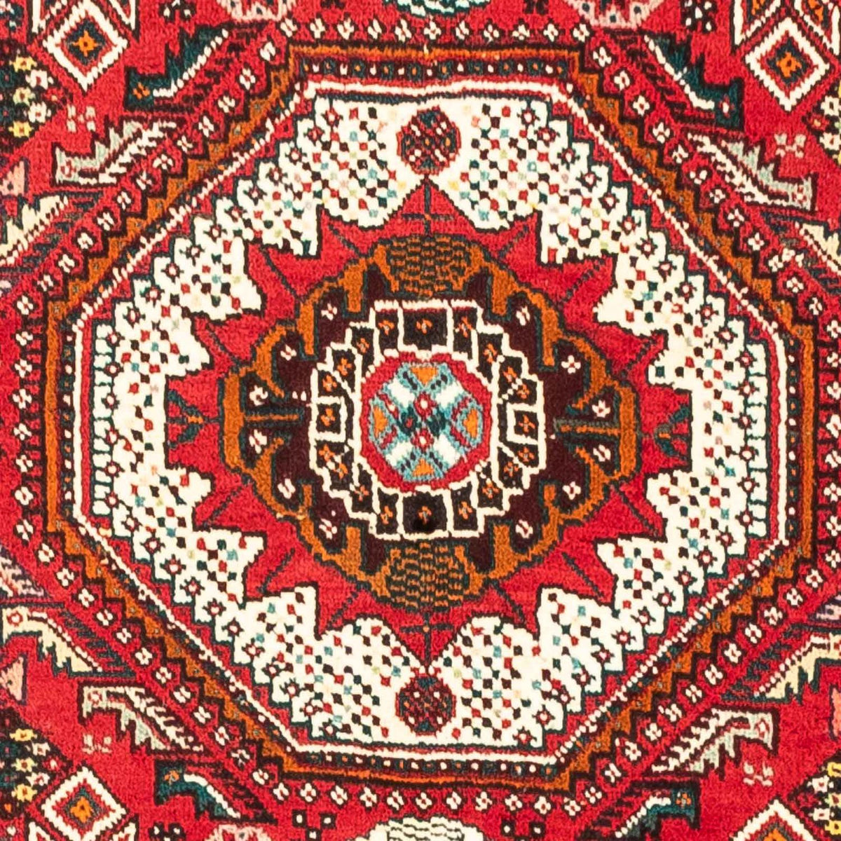 Alfombra persa - Nómada - 218 x 164 cm - rojo