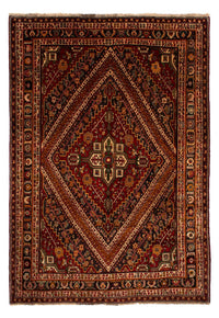 Alfombra persa - Nómada - 290 x 206 cm - rojo oscuro