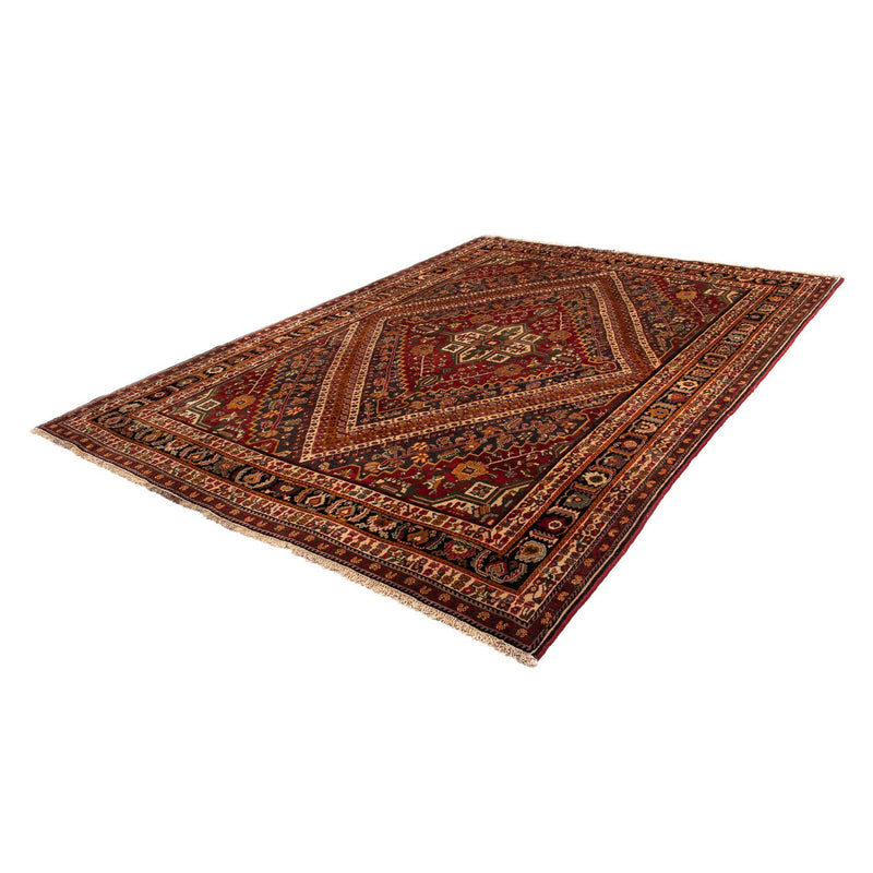Alfombra persa - Nómada - 290 x 206 cm - rojo oscuro