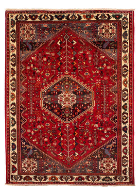Alfombra persa - Nómada - 283 x 204 cm - rojo oscuro