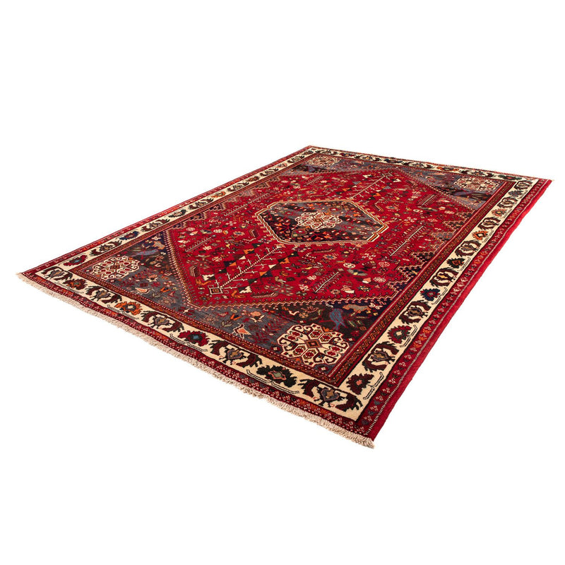 Alfombra persa - Nómada - 283 x 204 cm - rojo oscuro