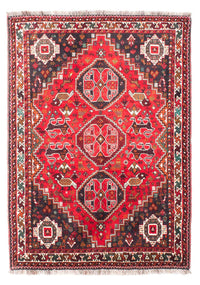 Alfombra persa - Nómada - 154 x 104 cm - rojo oscuro