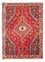 Alfombra persa - Nómada - 159 x 120 cm - rojo oscuro