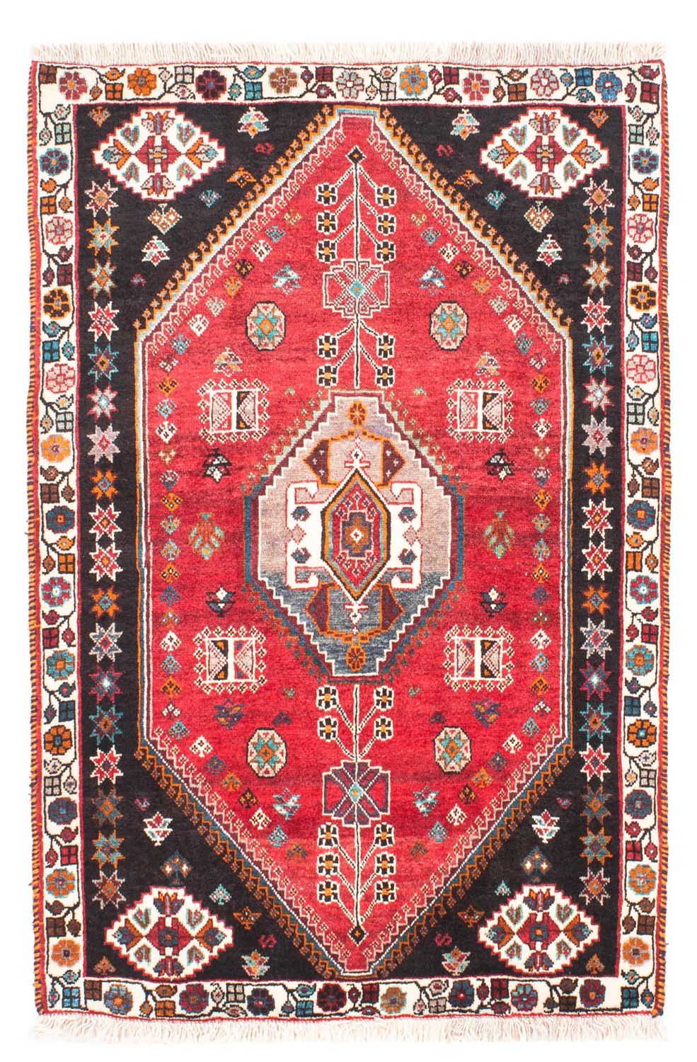 Alfombra persa - Nómada - 152 x 102 cm - rojo