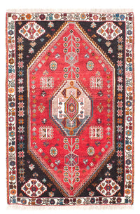Alfombra persa - Nómada - 152 x 102 cm - rojo