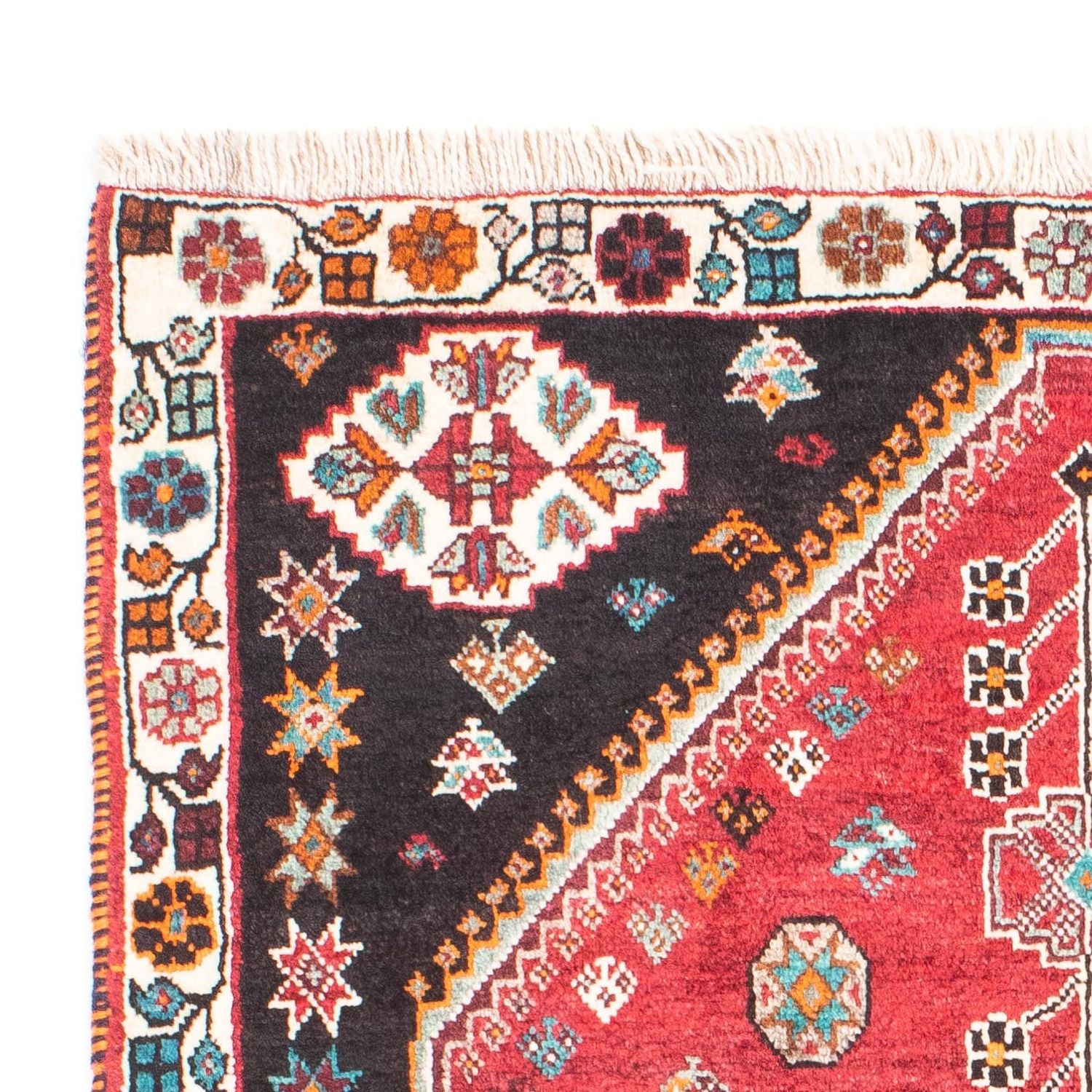 Alfombra persa - Nómada - 152 x 102 cm - rojo