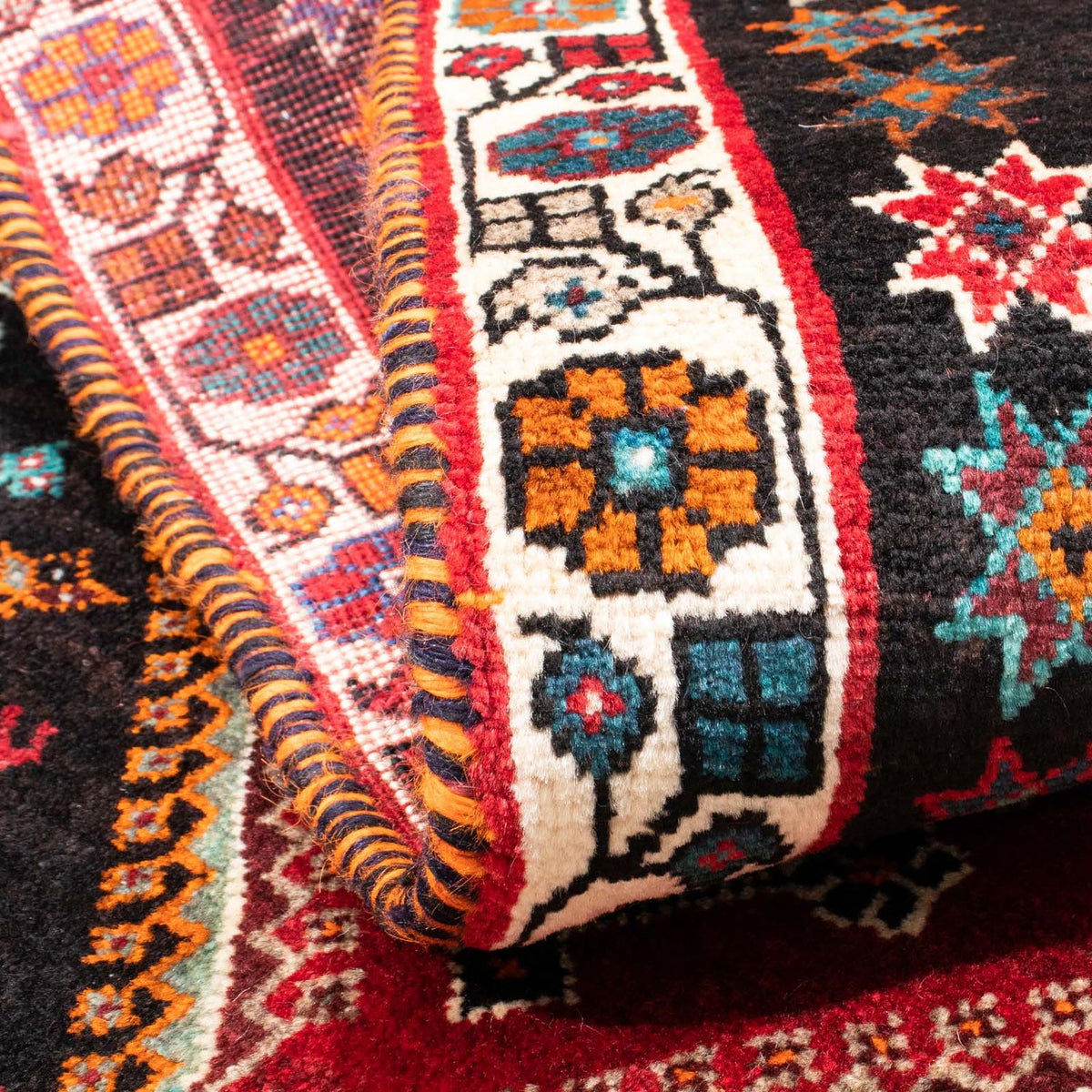 Alfombra persa - Nómada - 152 x 102 cm - rojo