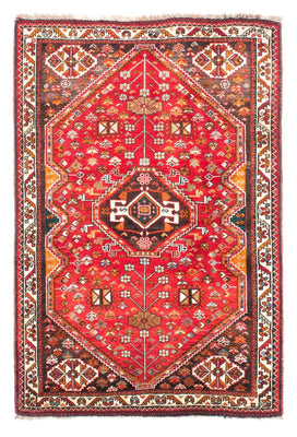Alfombra persa - Nómada - 155 x 106 cm - rojo