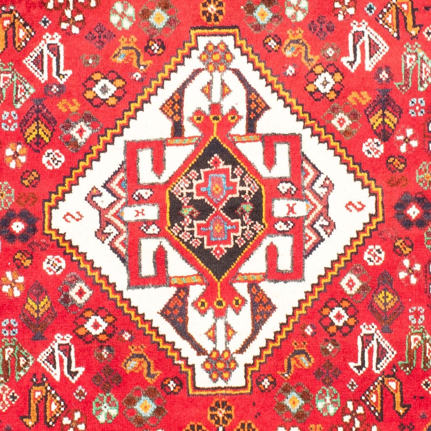 Alfombra persa - Nómada - 171 x 113 cm - rojo