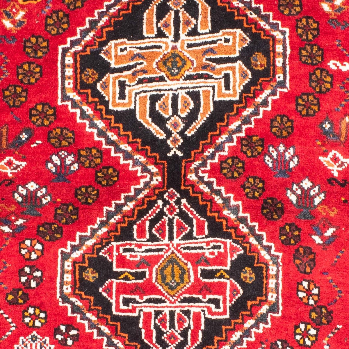 Alfombra persa - Nómada - 168 x 105 cm - rojo oscuro