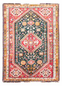 Alfombra persa - Nómada - 150 x 110 cm - azul oscuro