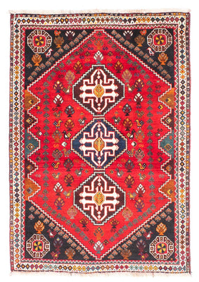 Alfombra persa - Nómada - 151 x 106 cm - rojo oscuro