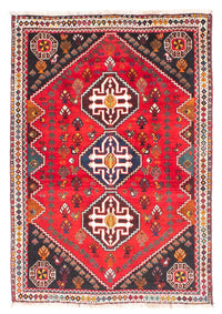 Alfombra persa - Nómada - 151 x 106 cm - rojo oscuro
