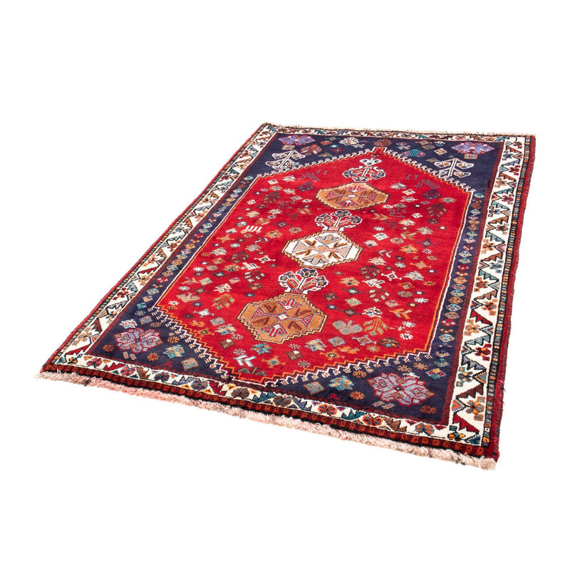 Alfombra persa - Nómada - 157 x 119 cm - rojo oscuro