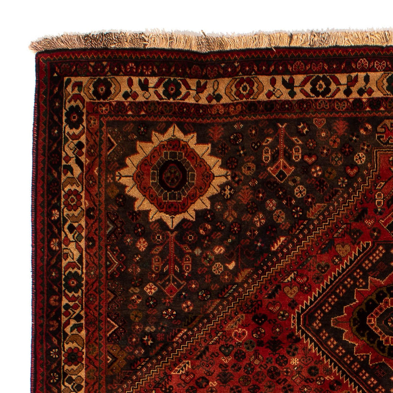 Alfombra persa - Nómada - 273 x 203 cm - rojo oscuro