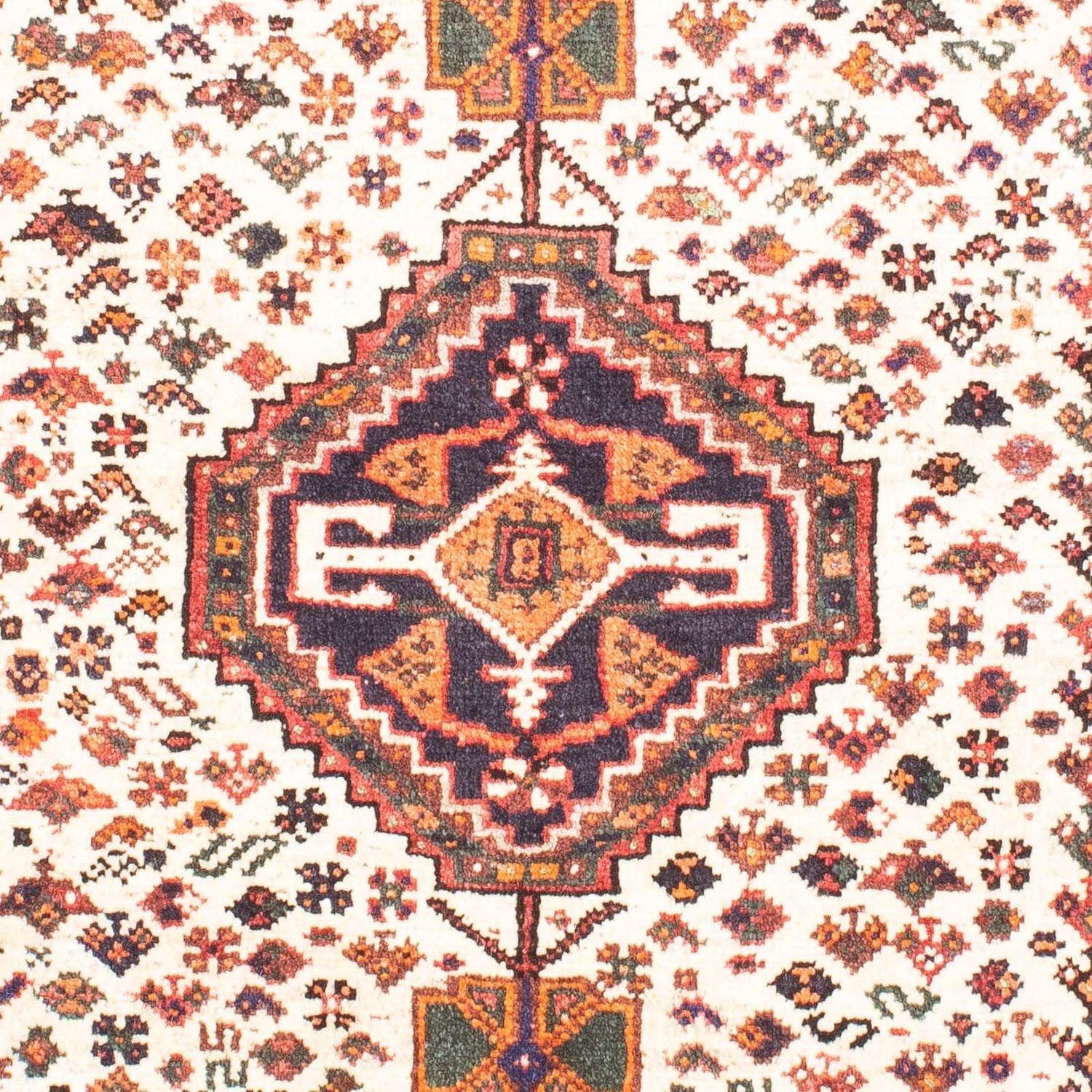 Alfombra persa - Nómada - 148 x 103 cm - beige