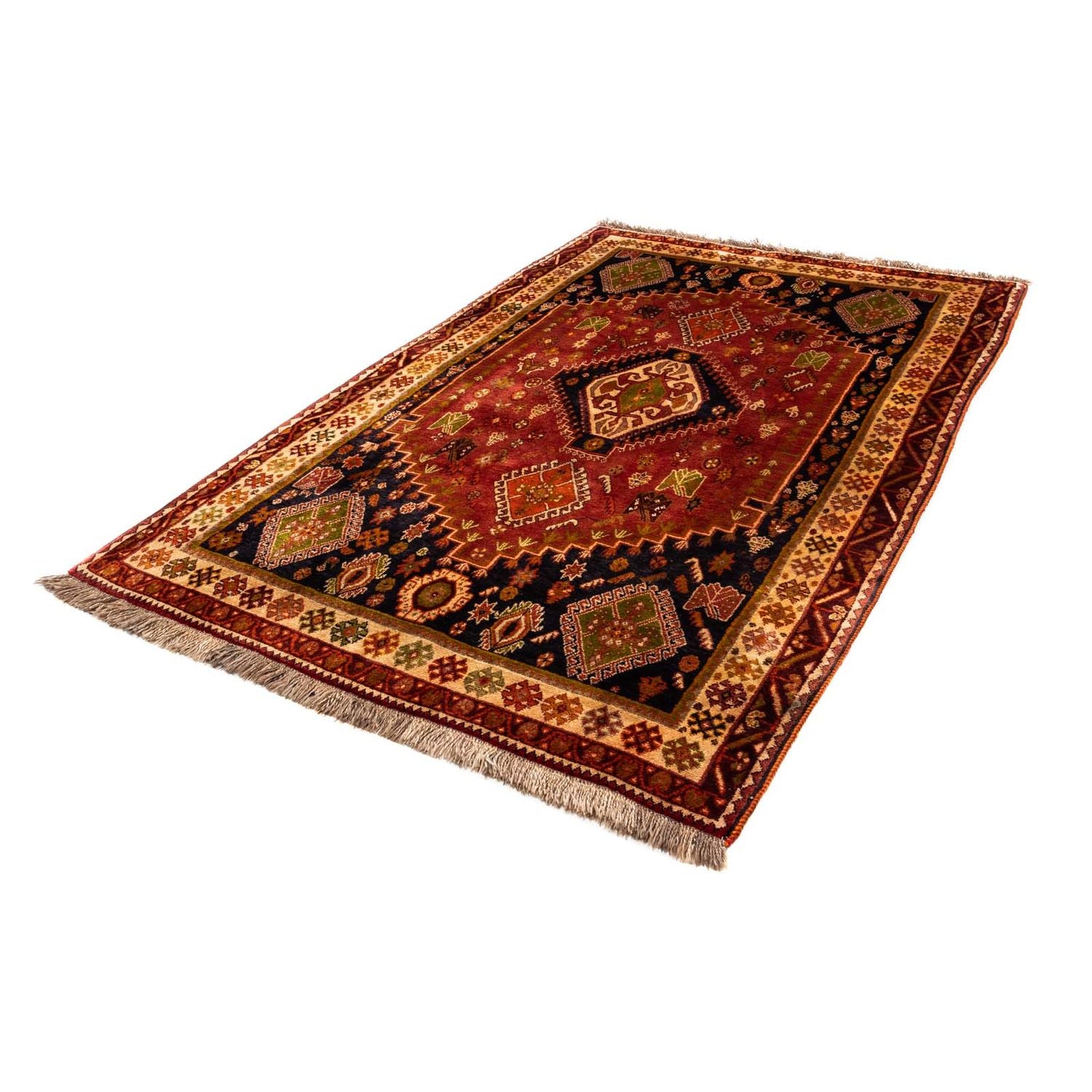 Alfombra persa - Nómada - 230 x 145 cm - óxido