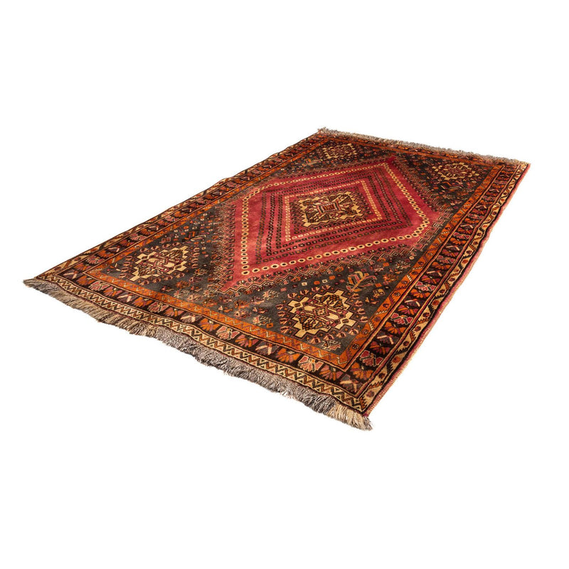 Alfombra persa - Nómada - 270 x 175 cm - rojo claro