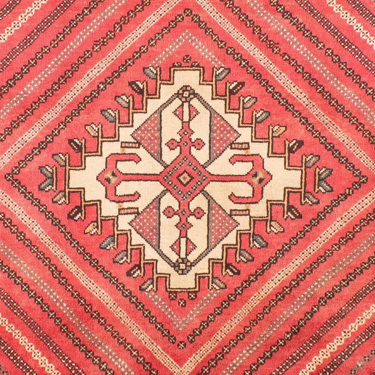 Alfombra persa - Nómada - 289 x 213 cm - rojo