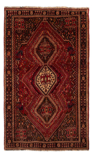 Alfombra persa - Nómada - 280 x 177 cm - rojo oscuro