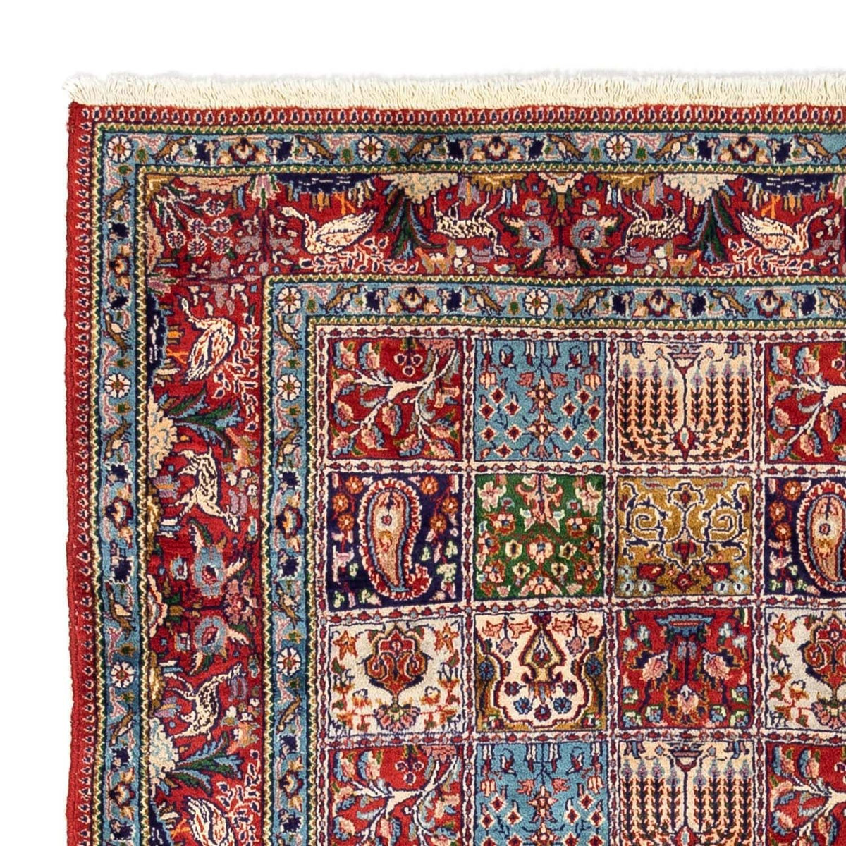 Alfombra persa - Clásica - 251 x 162 cm - rojo