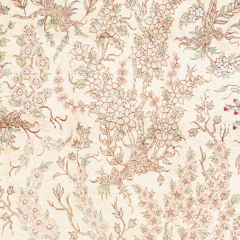 Alfombra persa - Ghom - 157 x 102 cm - beige