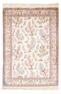 Alfombra persa - Ghom - 146 x 104 cm - beige
