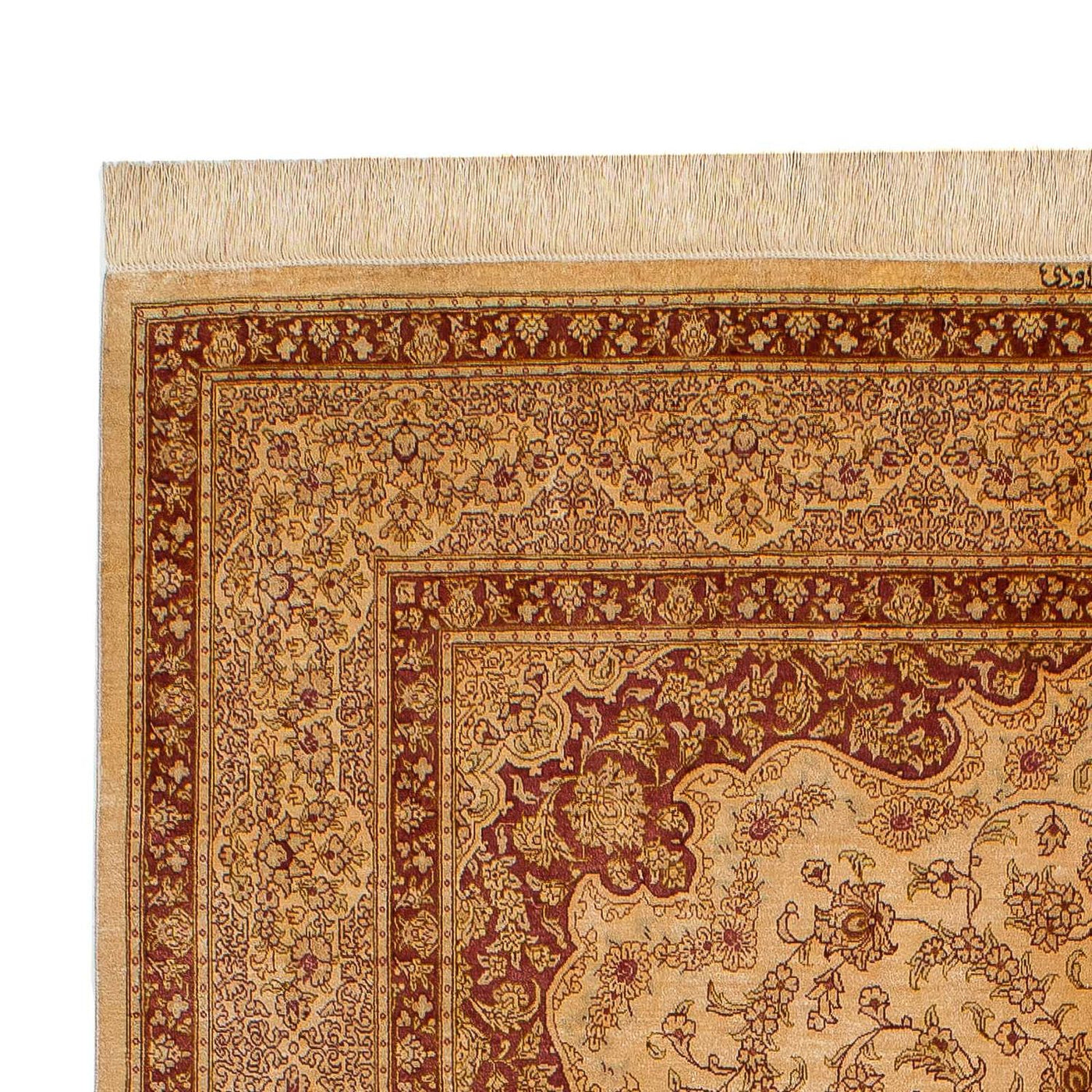 Qom seda Alfombra 237x154cm - Alfombra persa
