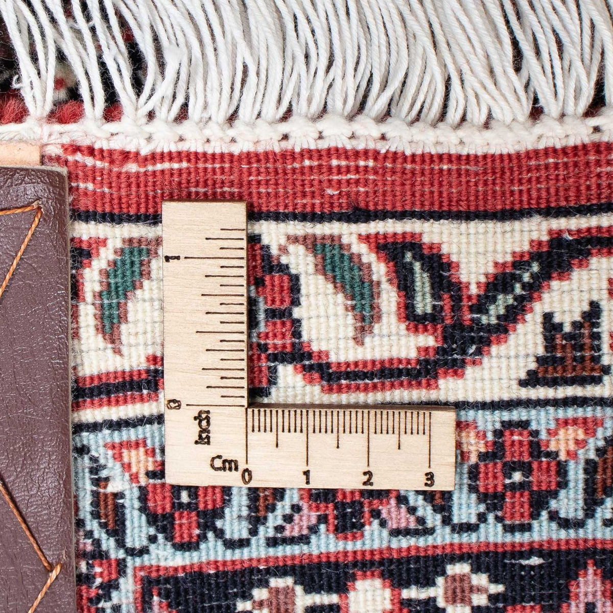 Alfombra persa - Bidjar - 217 x 131 cm - rojo claro