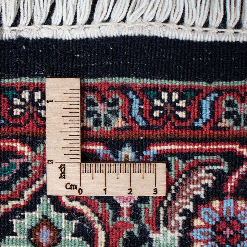 Alfombra de pasillo Alfombra persa - Bidjar - 200 x 99 cm - azul oscuro