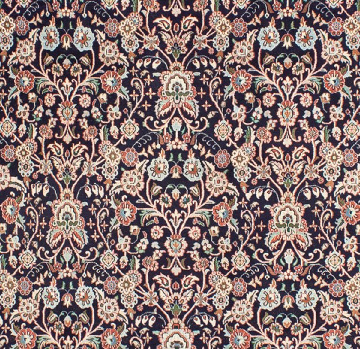 Alfombra persa - Clásica - 293 x 195 cm - negro