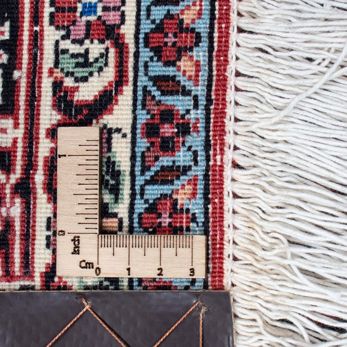 Alfombra persa - Bidjar - 212 x 130 cm - rojo claro