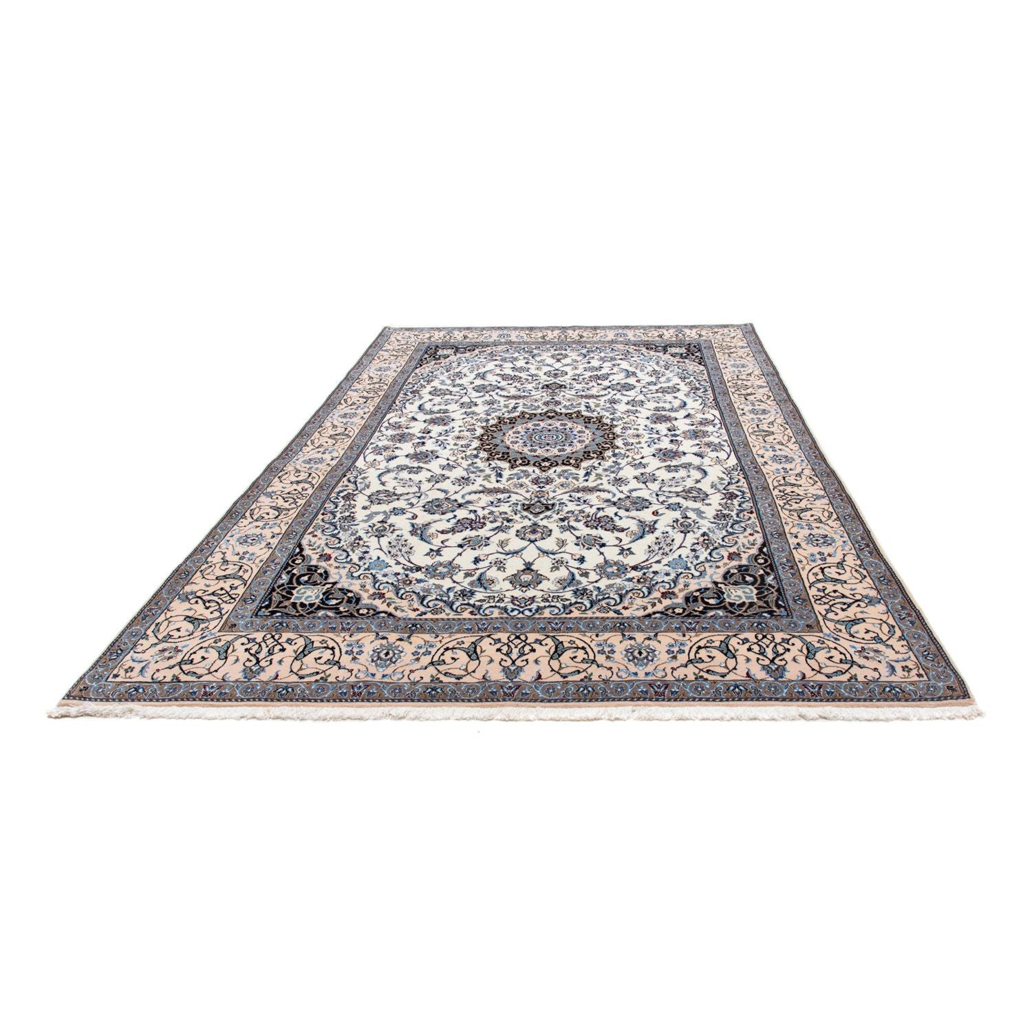Alfombra Persa - Nain - Real - 301 x 203 cm - beige