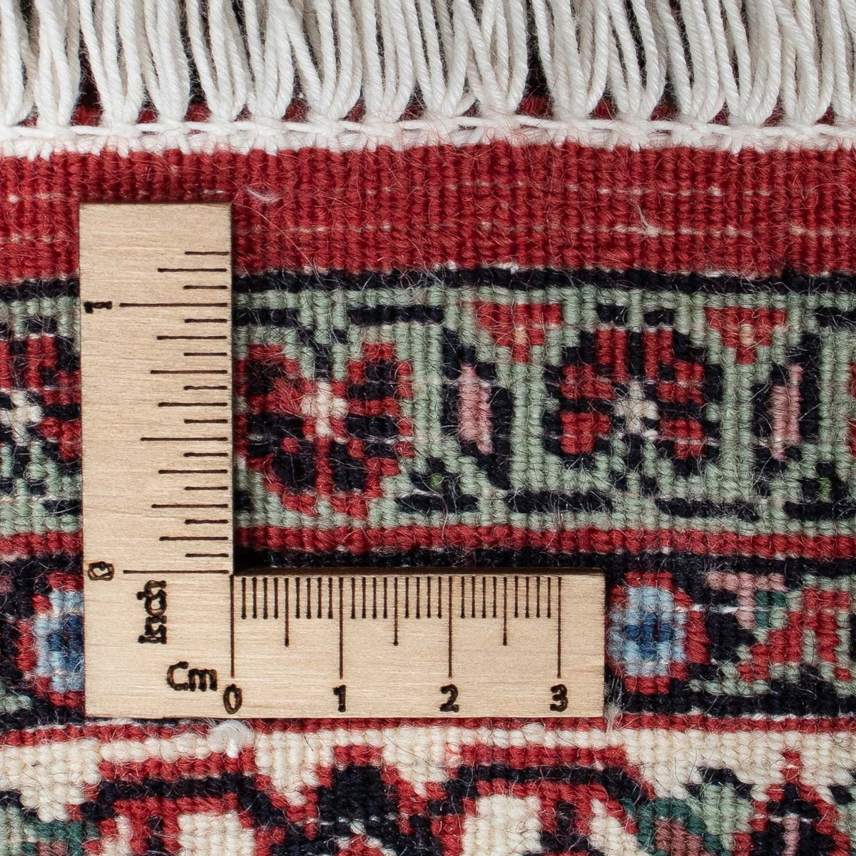 Alfombra persa - Bidjar - 204 x 129 cm - rojo claro