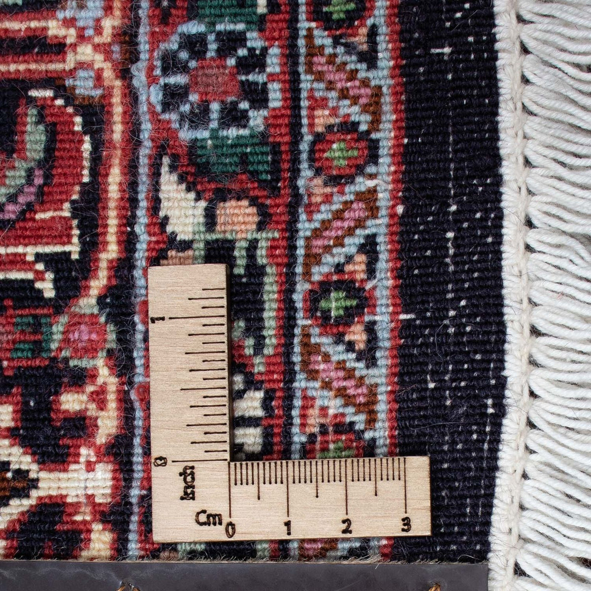 Alfombra persa - Bidjar - 210 x 136 cm - rojo claro