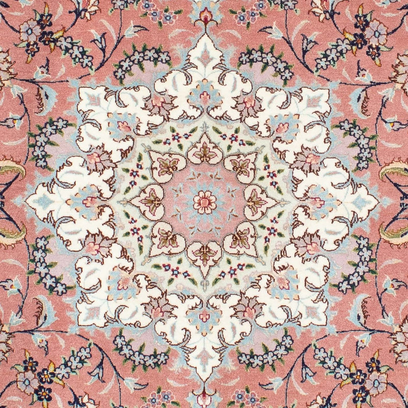 Alfombra Persa - Tabriz - Real - 204 x 154 cm - rosa