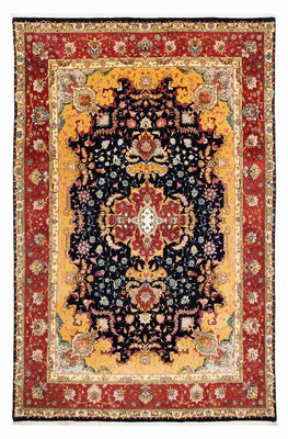 Alfombra Persa - Tabriz - Real - 288 x 190 cm - azul oscuro