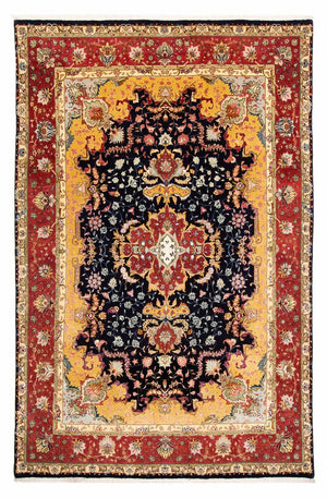 Alfombra Persa - Tabriz - Real - 288 x 190 cm - azul oscuro