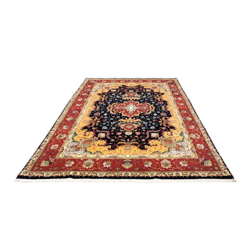 Alfombra Persa - Tabriz - Real - 288 x 190 cm - azul oscuro