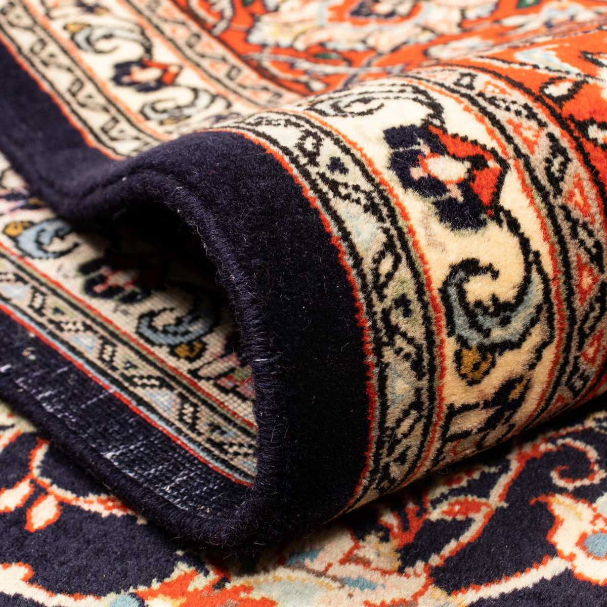 Alfombra persa - Clásica - 300 x 248 cm - azul oscuro