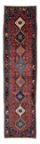 Alfombra de pasillo Alfombra persa - Nómada - 370 x 84 cm - rojo oscuro