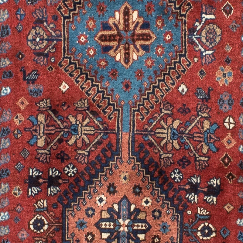 Alfombra de pasillo Alfombra persa - Nómada - 370 x 84 cm - rojo oscuro