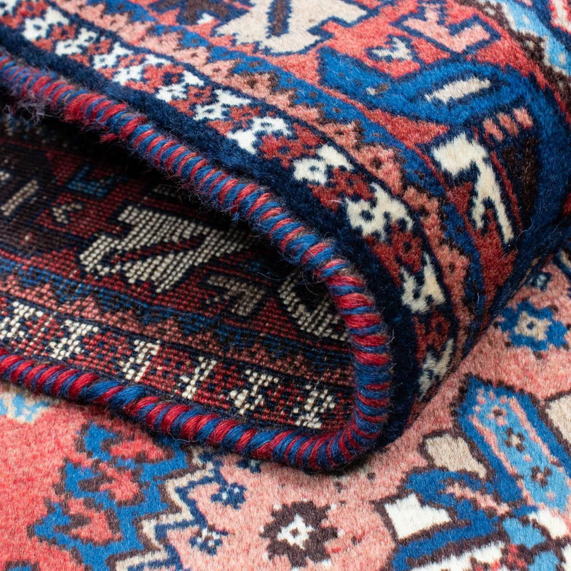 Alfombra de pasillo Alfombra persa - Nómada - 370 x 84 cm - rojo oscuro