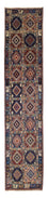 Alfombra de pasillo Alfombra persa - Nómada - 381 x 80 cm - multicolor
