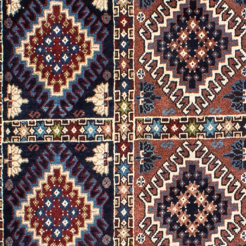 Alfombra de pasillo Alfombra persa - Nómada - 381 x 80 cm - multicolor