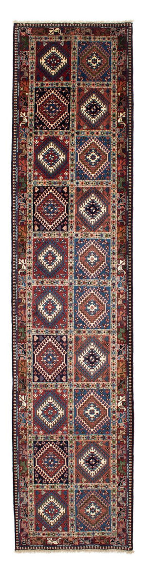 Alfombra de pasillo Alfombra persa - Nómada - 398 x 83 cm - multicolor